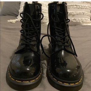 Dr. Marten Patent Leather Boot